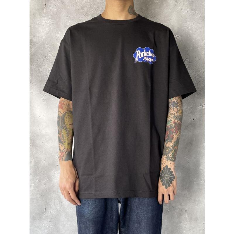 全2色】ポークチョップガレージサプライ PORKCHOP PAINT TEE 半袖 T 