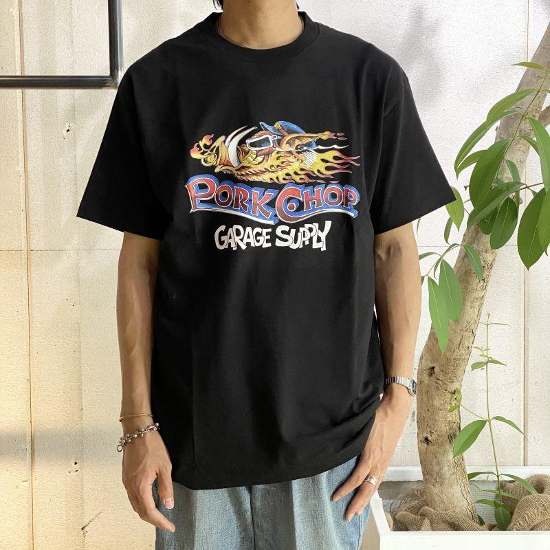 全2色】ポークチョップガレージサプライ WILD PORK TEE 半袖 Tシャツ ポークチョップガレージサプライTシャツ 新品