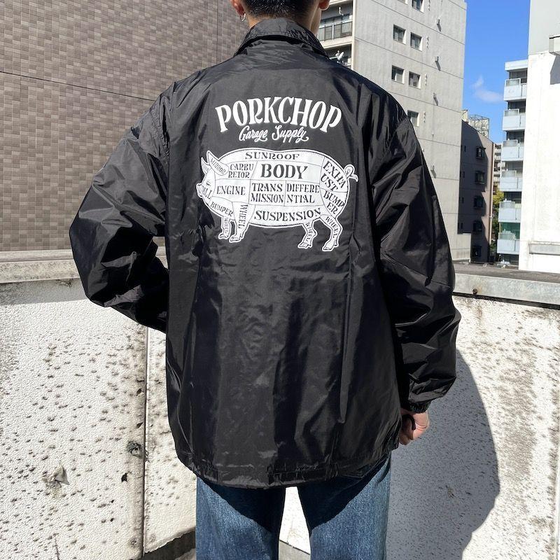 全2色】PORKCHOP GARAGE SUPPLY PORK BACK COACH JKT コーチ 全2色】PORKCHOP GARAGE SUPPLY PORK BACK COACH JKT コーチ