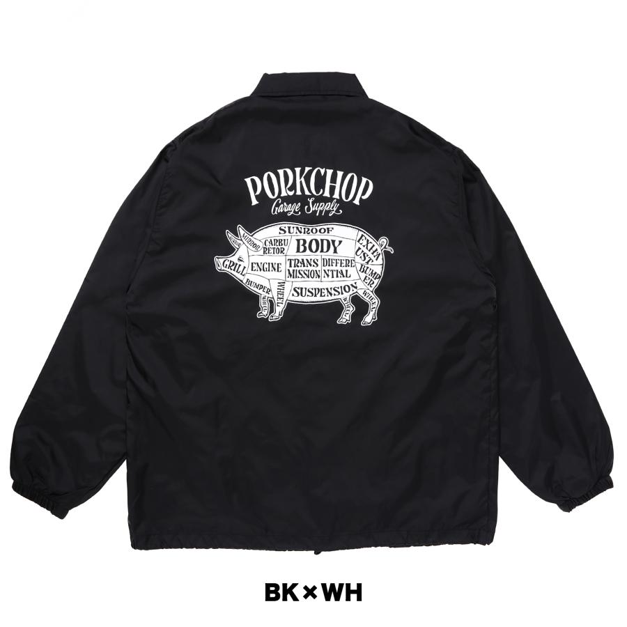 全2色】PORKCHOP GARAGE SUPPLY PORK BACK COACH JKT コーチ 全2色】PORKCHOP GARAGE SUPPLY PORK BACK COACH JKT コーチ