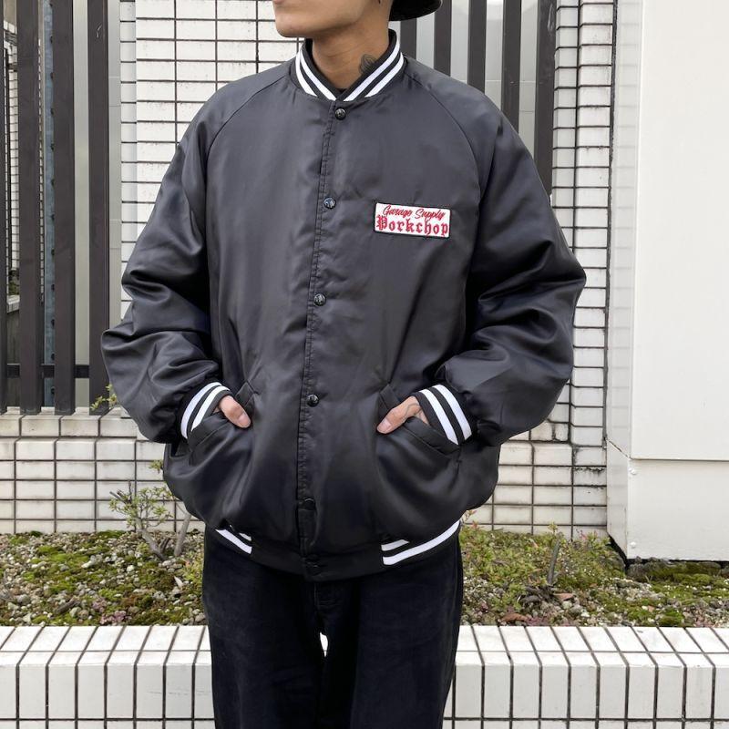 全4色】PORKCHOP GARAGE SUPPLY SATIN SPORT JKT サテン 全4色】PORKCHOP GARAGE SUPPLY SATIN SPORT JKT サテン