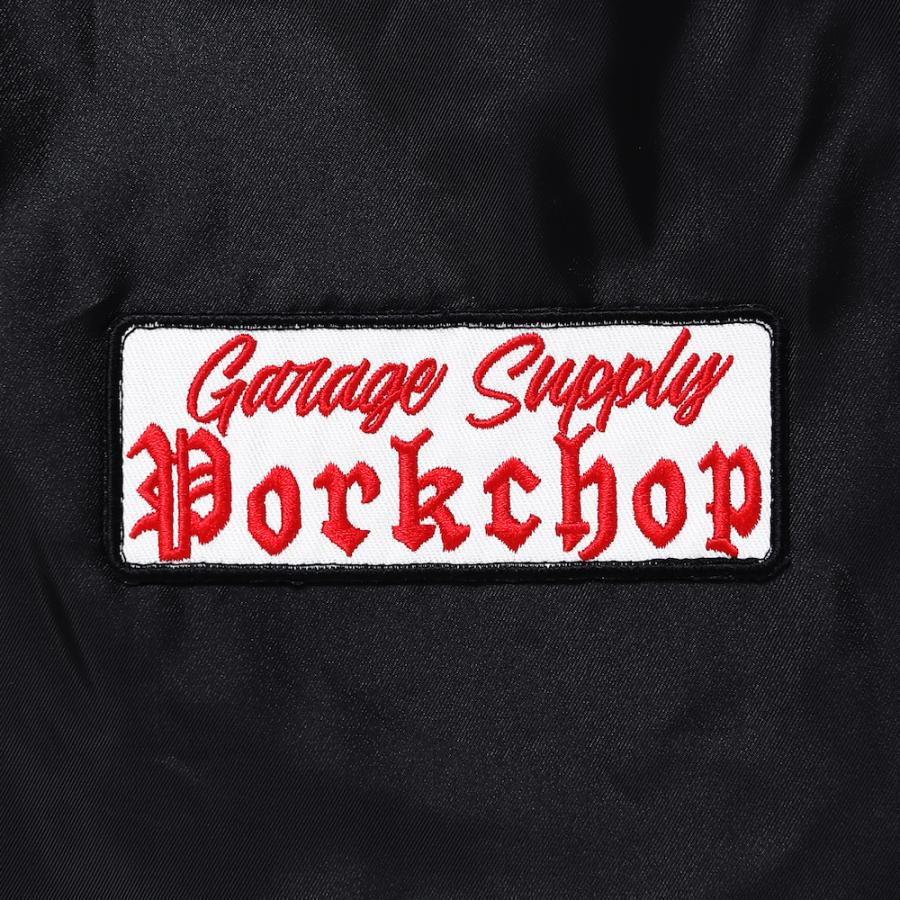 全4色】PORKCHOP GARAGE SUPPLY SATIN SPORT JKT サテン