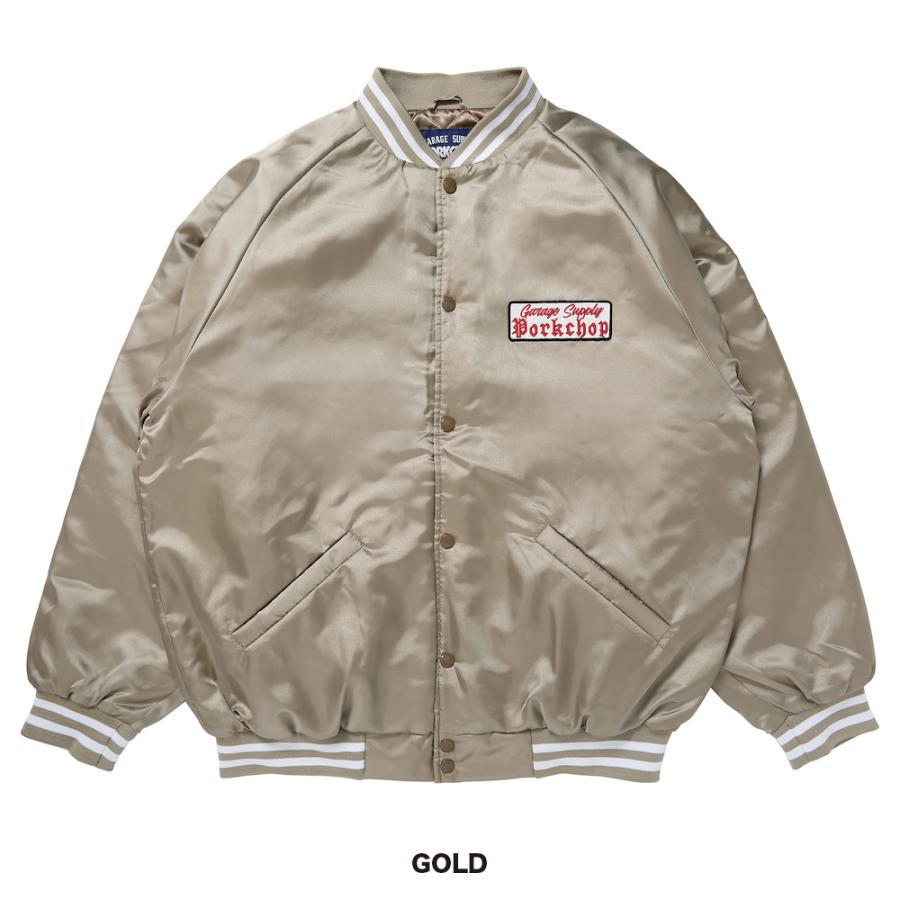 全4色】PORKCHOP GARAGE SUPPLY SATIN SPORT JKT サテン 全4色】PORKCHOP GARAGE SUPPLY SATIN SPORT JKT サテン