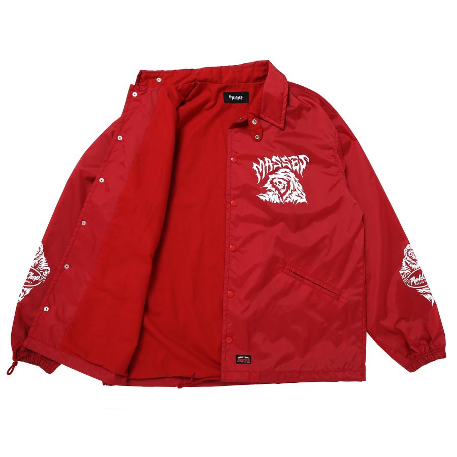 PORKCHOP GARAGE SUPPLY ×MASSES NYLON JKT REAPER P コーチジャケット 送料無料｜roomonlinestore｜05