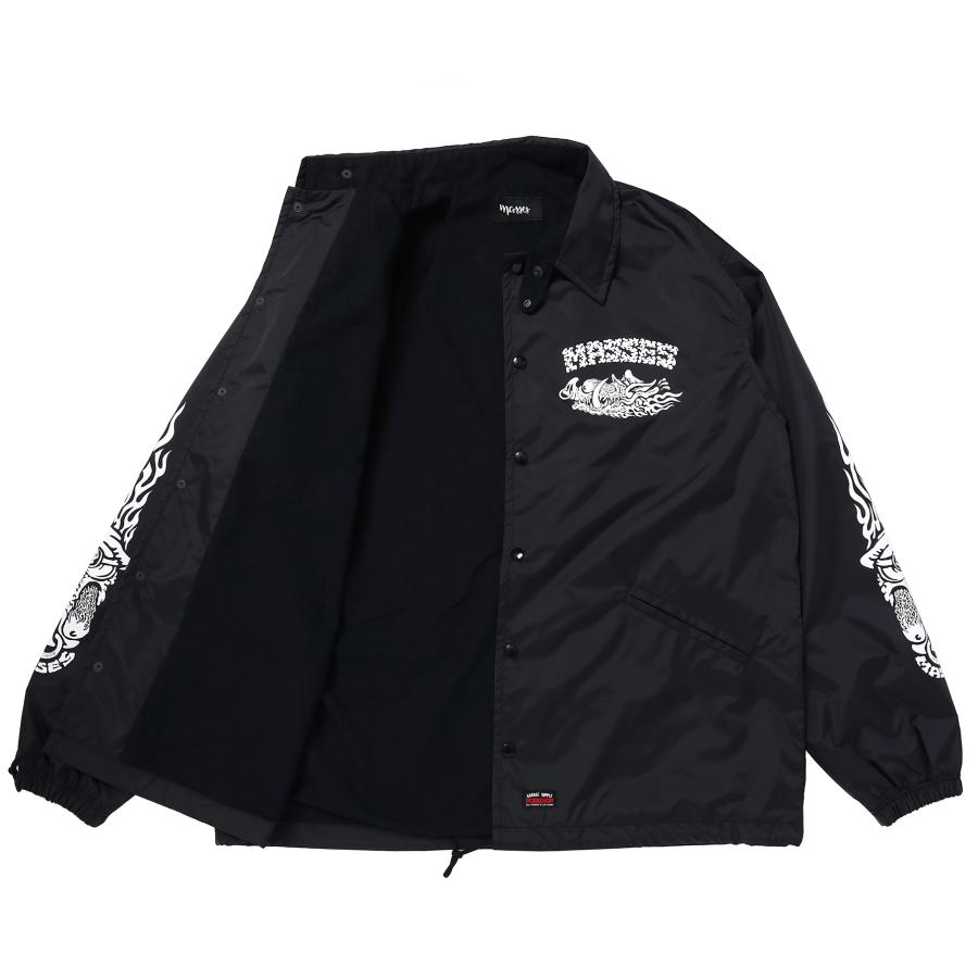 PORKCHOP GARAGE SUPPLY ×MASSES NYLON JKT HOG P コーチジャケット