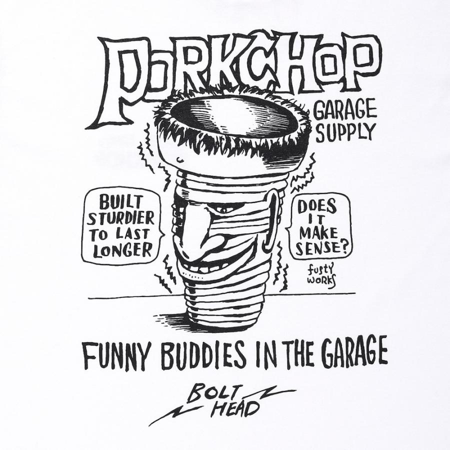 全3色】ポークチョップガレージサプライ PORKCHOP GARAGE SUPPLY BOLT