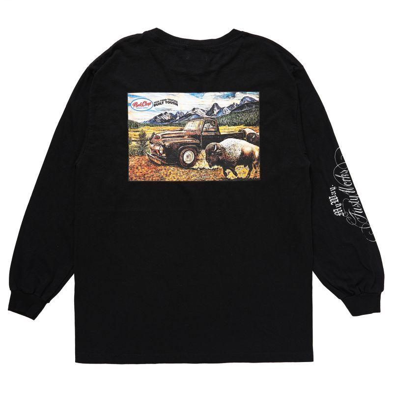 【全2色】ポークチョップガレージサプライ PORKCHOP GARAGE SUPPLY F-100 L/S TEE P0357 ロンT 長袖 送料無料｜roomonlinestore｜05