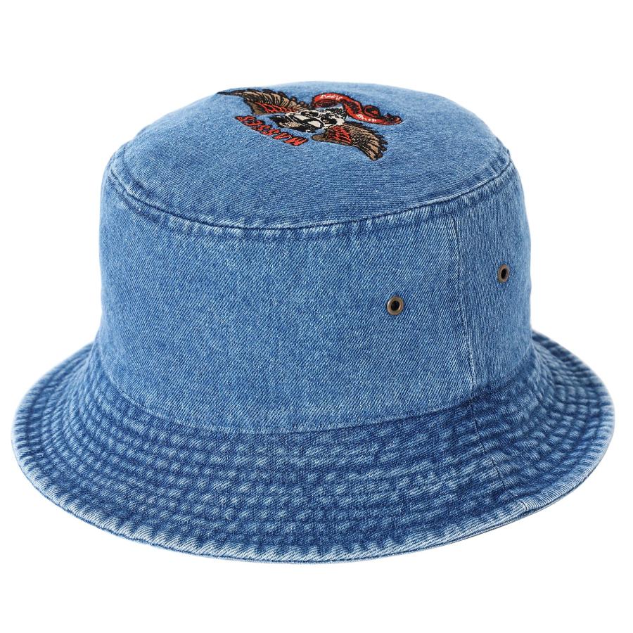 完売品　PORKCHOP デニム バケット ハット 完売品 新品未使用 PORKCHOP デニム バケット ハット 完売品