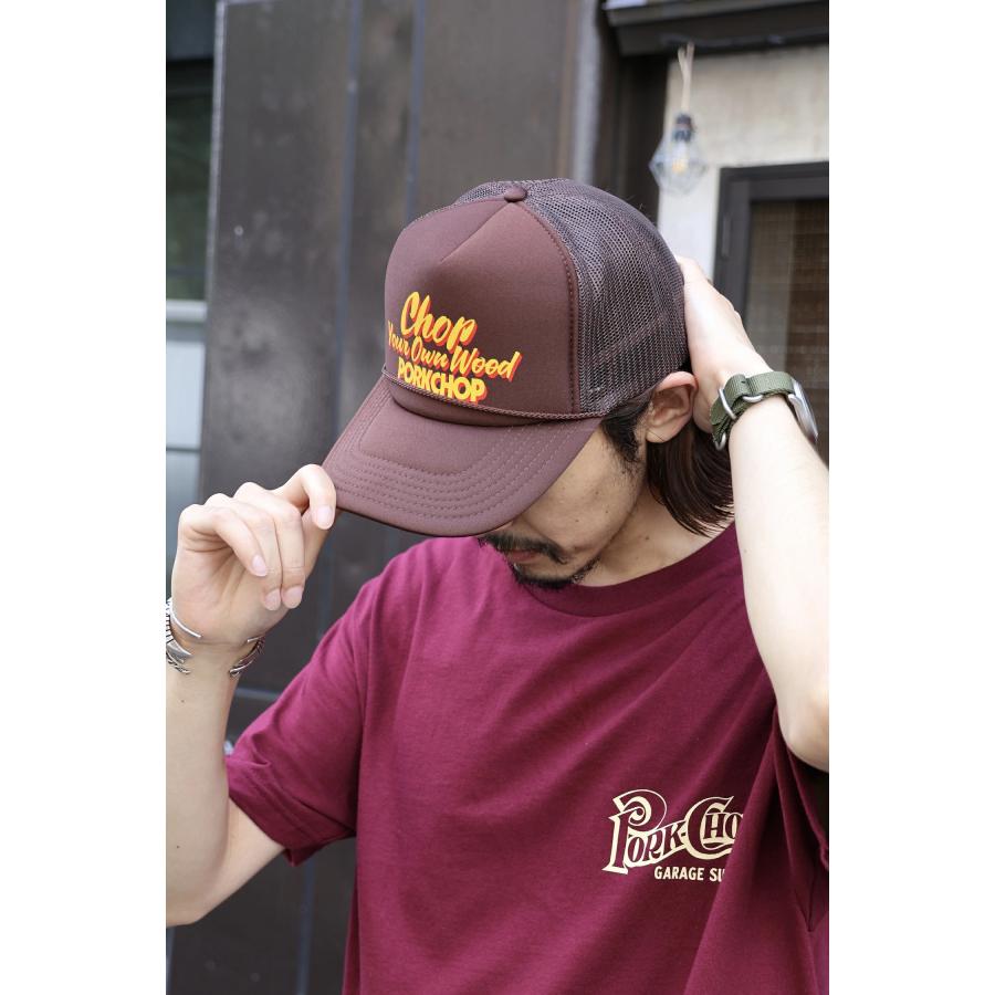 RATS × PORK CHOP CAP ラッツ ポークチョップ キャップ 全3色】ポークチョップ ガレージサプライ PORKCHOP GARAGE SUPPLY CHOP