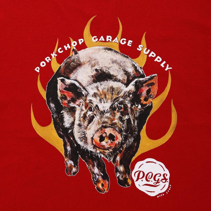 ポークチョップガレージサプライ PORKCHOPGARAGESUPPLY MASA SCULP TEE 