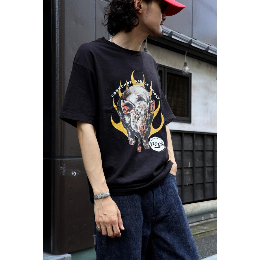 ポークチョップガレージサプライ PORKCHOPGARAGESUPPLY MASA SCULP TEE