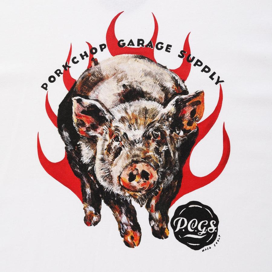 ポークチョップガレージサプライ PORKCHOPGARAGESUPPLY MASA SCULP TEE