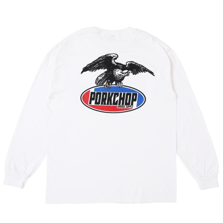 ポークチョップガレージサプライ PORKCHOPGARAGESUPPLY EAGLE LOGO L/S