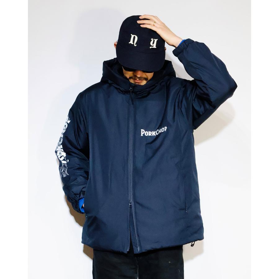 ポークチョップガレージサプライ PORKCHOPGARAGESUPPLY BURNING LOGO
