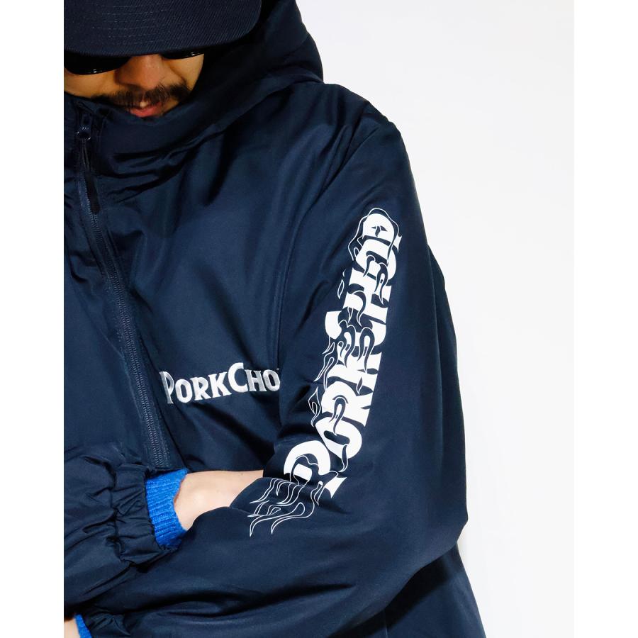 ポークチョップガレージサプライ PORKCHOPGARAGESUPPLY BURNING LOGO