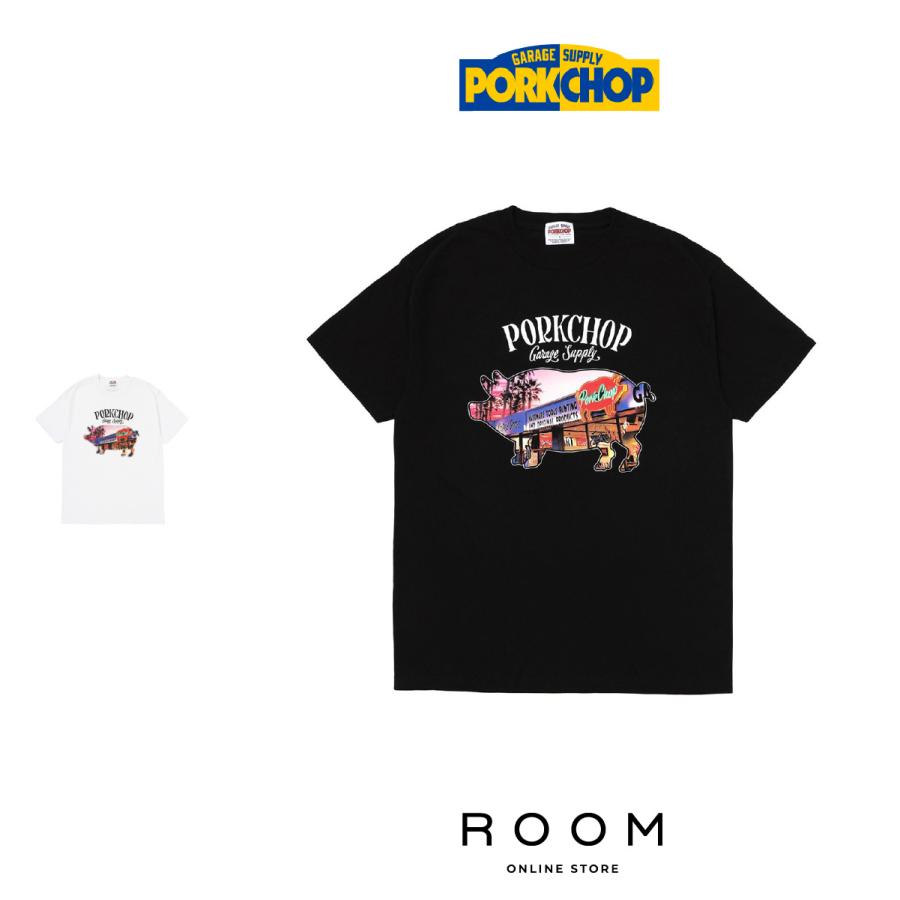 ポークチョップガレージサプライ PORKCHOPGARAGESUPPLY PORK STORE TEE