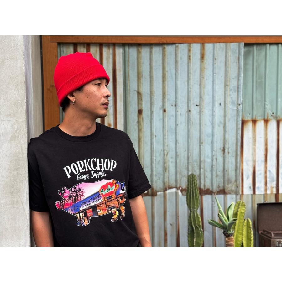 ポークチョップガレージサプライ PORKCHOPGARAGESUPPLY PORK STORE TEE