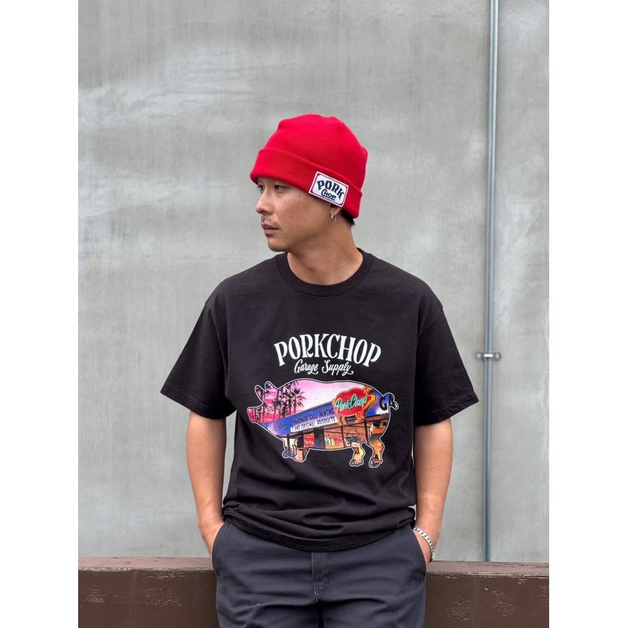 ポークチョップガレージサプライ PORKCHOPGARAGESUPPLY PORK STORE TEE