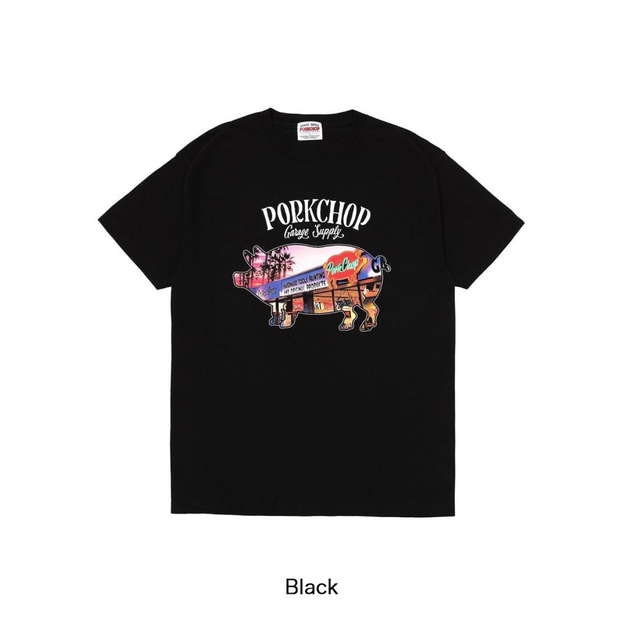 ポークチョップガレージサプライ PORKCHOPGARAGESUPPLY PORK STORE TEE