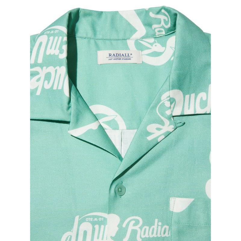 40%OFF【全2色】RADIALL ラディアル CHROME LADY - OPEN COLLARED SHIRT S/S RAD-23SS-SH006 オープンカラーシャツ 半袖 シャツ  送料無料｜roomonlinestore｜03