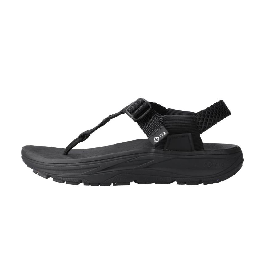 rig（リグ） rig FOOTWEAR rig footwear mguu BLACK RG0007 サンダル