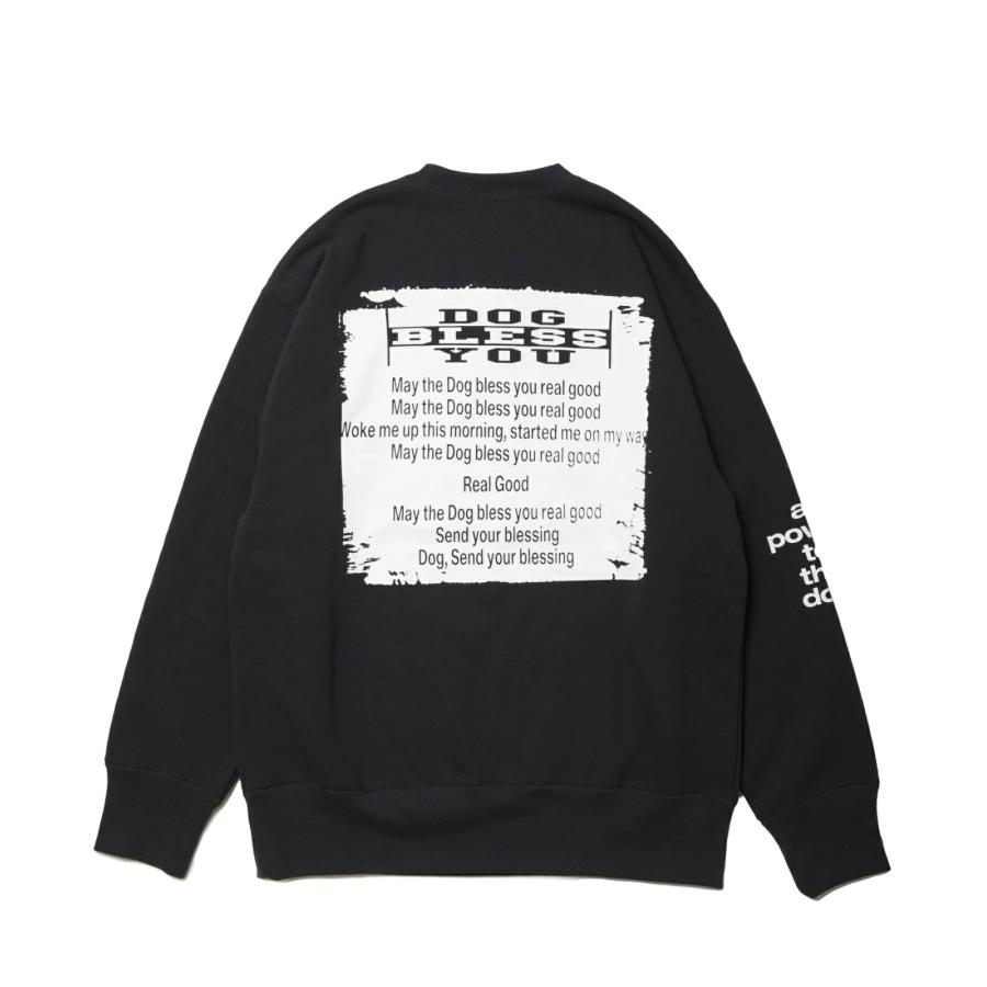 ROTTWEILER B.D SWEAT DOG BLESS YOU ブラックＬ ROTTWEILER B.D SWEAT DOG BLESS YOU ブラックL WOOF
