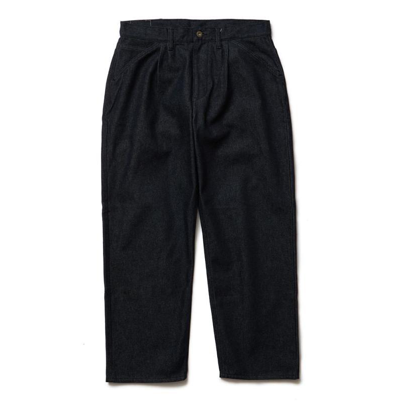 40%OFF】サノバチーズ SON OF THE CHEESE 2tack wide denim BLACK