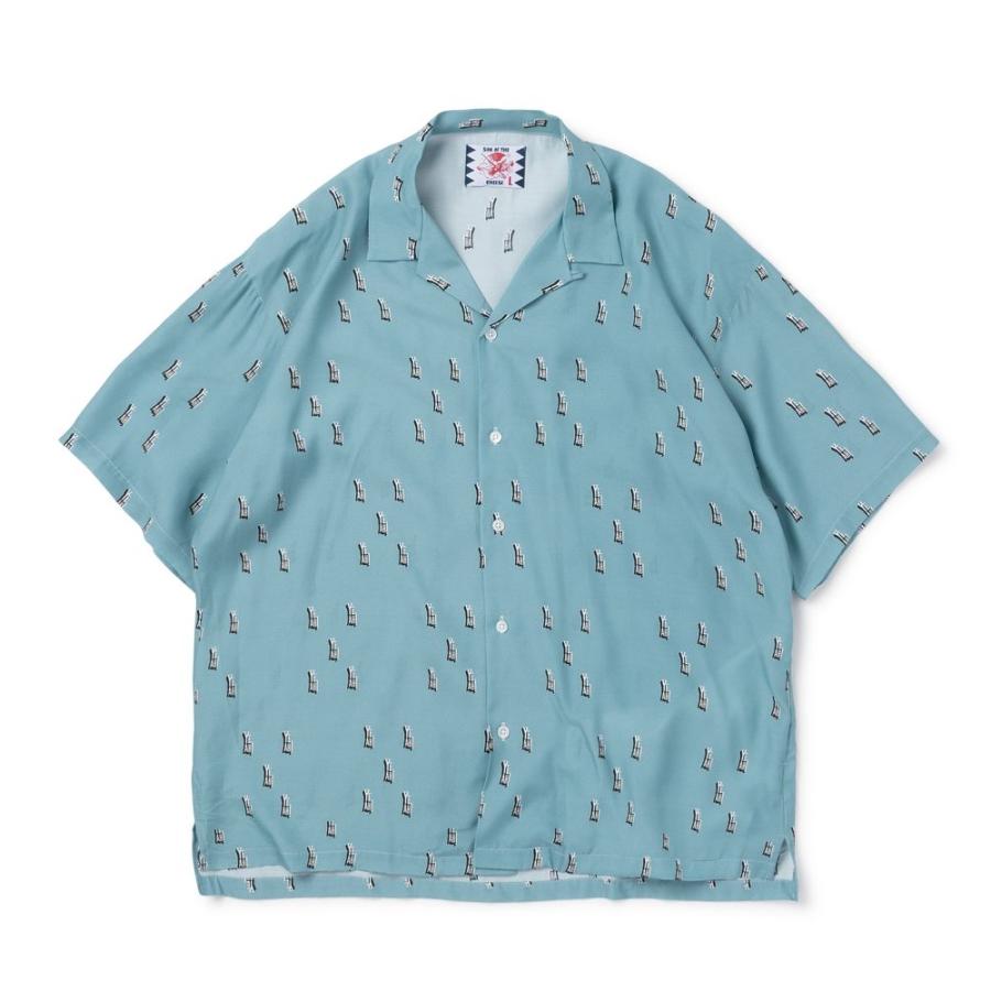 30%OFF】SON OF THE CHEESE Monogram Shirt SC2310-SH06 半袖 シャツ  
