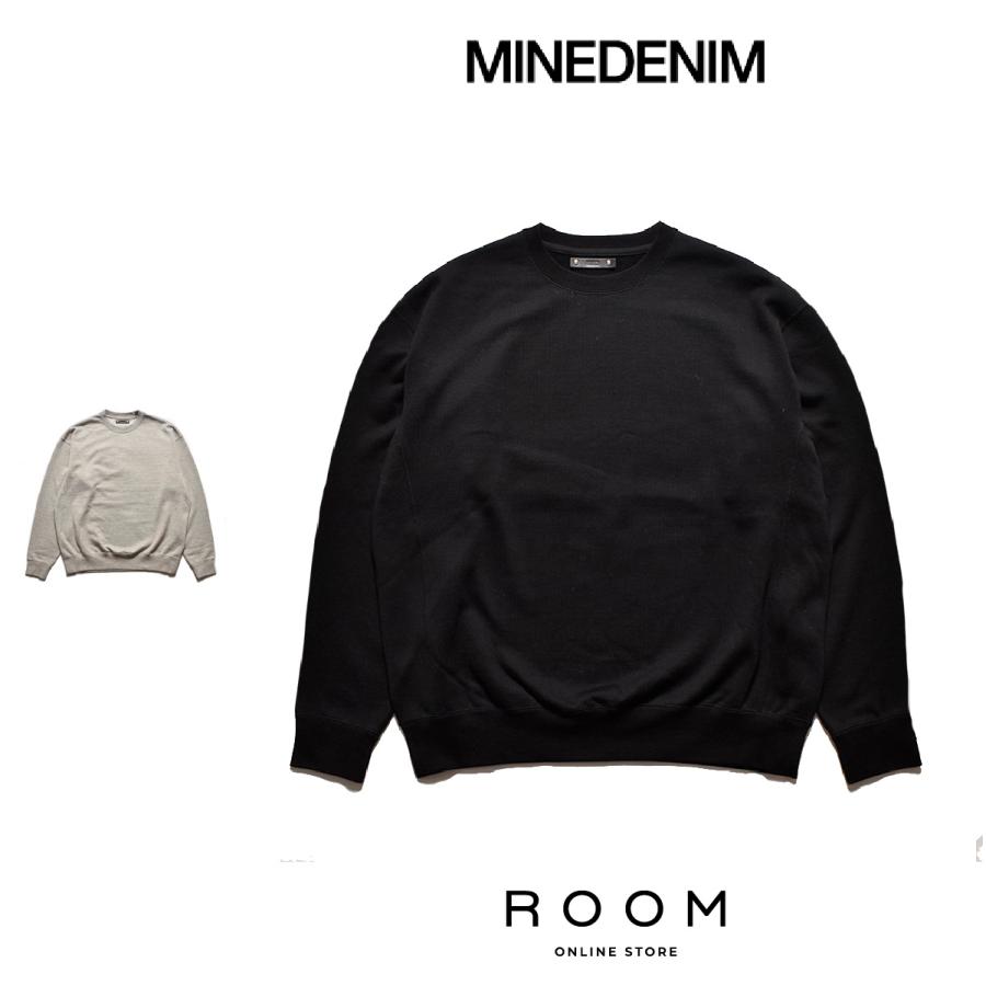 MINEDENIM 【全2色】マインデニム E.F Fleece Standard Crewneck 