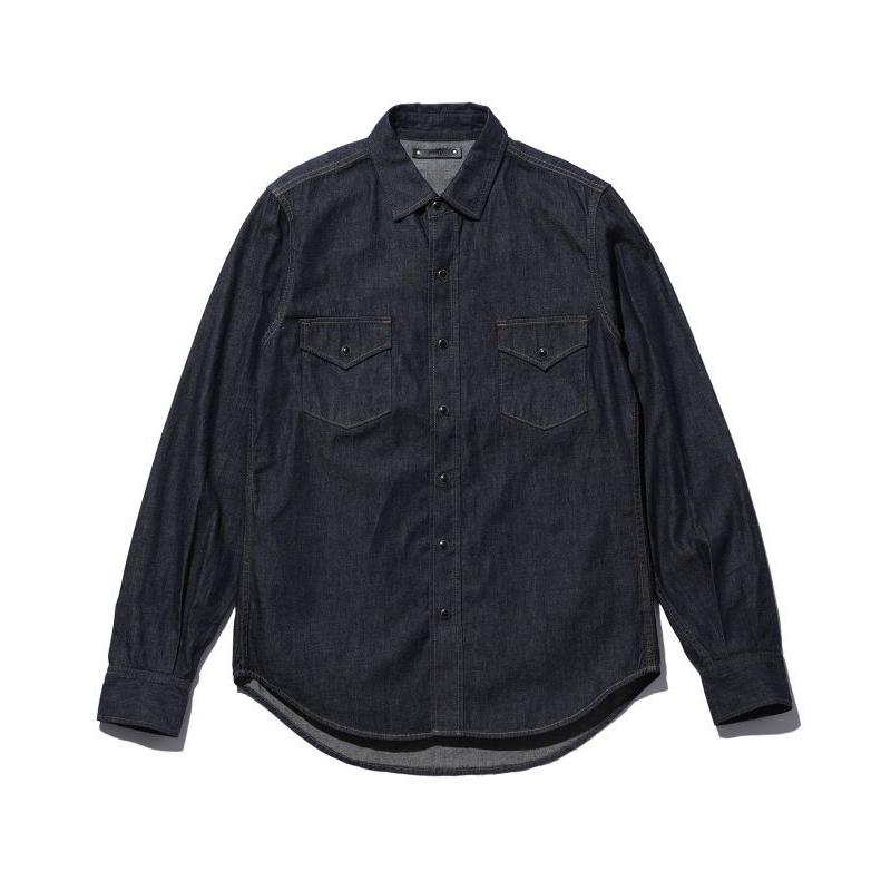 MINEDENIM マインデニム　デニムシャツ 京都紋付 MINEDENIM マインデニム デニムシャツ 京都紋付