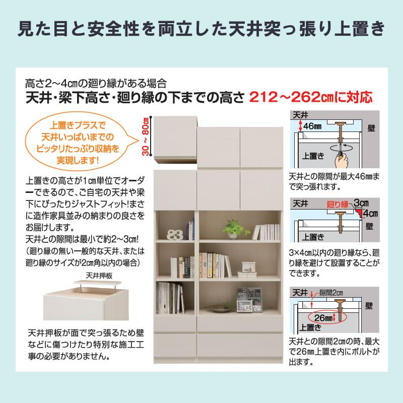 シューズすきまくん 上置き 幅15〜45 玄関収納 シューズボックス UT