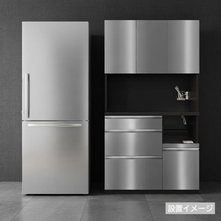 キッチン収納 エイク 90オープン〔LGステン〕【高さ180cm/収納/食器