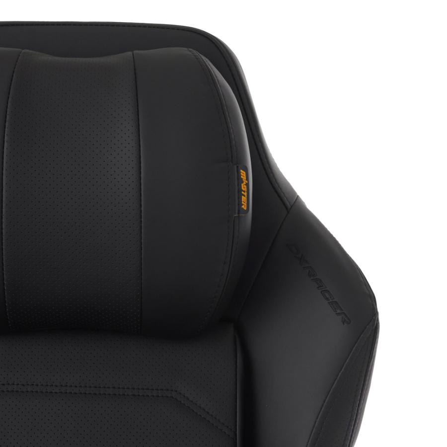 ゲーミングチェア DXRacer MASTER V2シリーズ MAS-238BKB ソリッドブラック/マイクロファイバーレザー/4Dアーム チルトロック機能 アルミベース｜roomworks-online｜10