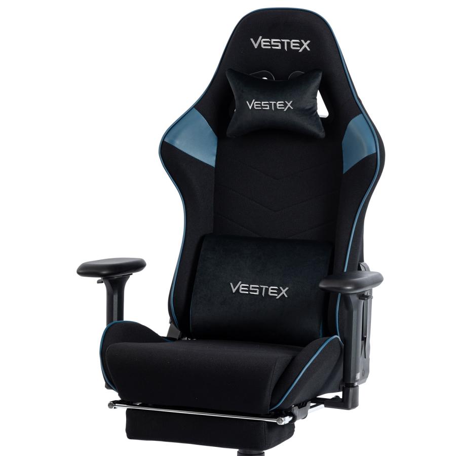 フットレスト付き ゲーミングチェア デスクチェア VESTEX S2 高 フットレスト付き ゲーミングチェア デスクチェア VESTEX S2 高