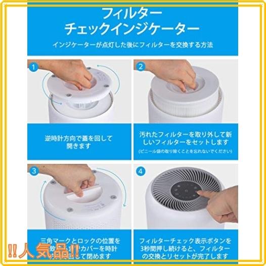 Levoit 空気清浄機 交換用フィルター 花粉対策 タバコ 料理のニオイ 排気ガス スモッグ除去専用 Voc 除菌 ウイル Axj Roomy 通販 Yahoo ショッピング