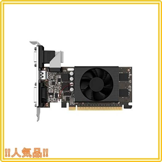 玄人志向 Nvidia Geforce Gt710 搭載 グラフィックボード 2gb Low Profile対応 1スロット空冷ファンモデル Gf Gt710 E2gb Lp P Dap Roomy 通販 Yahoo ショッピング