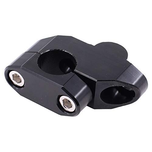 Deurreli ハンドルバーライザー 22mm 22.2mm ハンドルバー対応 ハンドルポスト オートバイ用品 ブラック 汎用