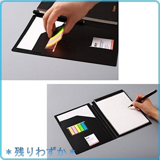 Homehalo クリップボード ビジネス手帳 付箋付き 多機能 多収納 多ポケット システム手帳 カバーノート シンプル Zlw7232 Roomy 通販 Yahoo ショッピング