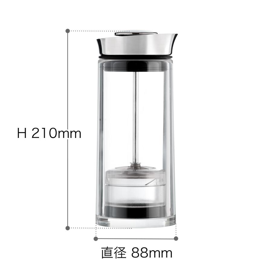 選べる2大特典 アメリカンプレス コーヒープレス ステンレス 二重構造