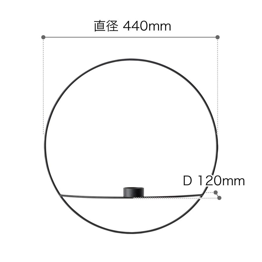 ［ Audo Copenhagen POV サークルティーライトキャンドルホルダー L ブラック ］特典付 円形 ブラック スチール 壁掛け 浮遊感 北欧 インテリア リビング MENU｜roomy｜03