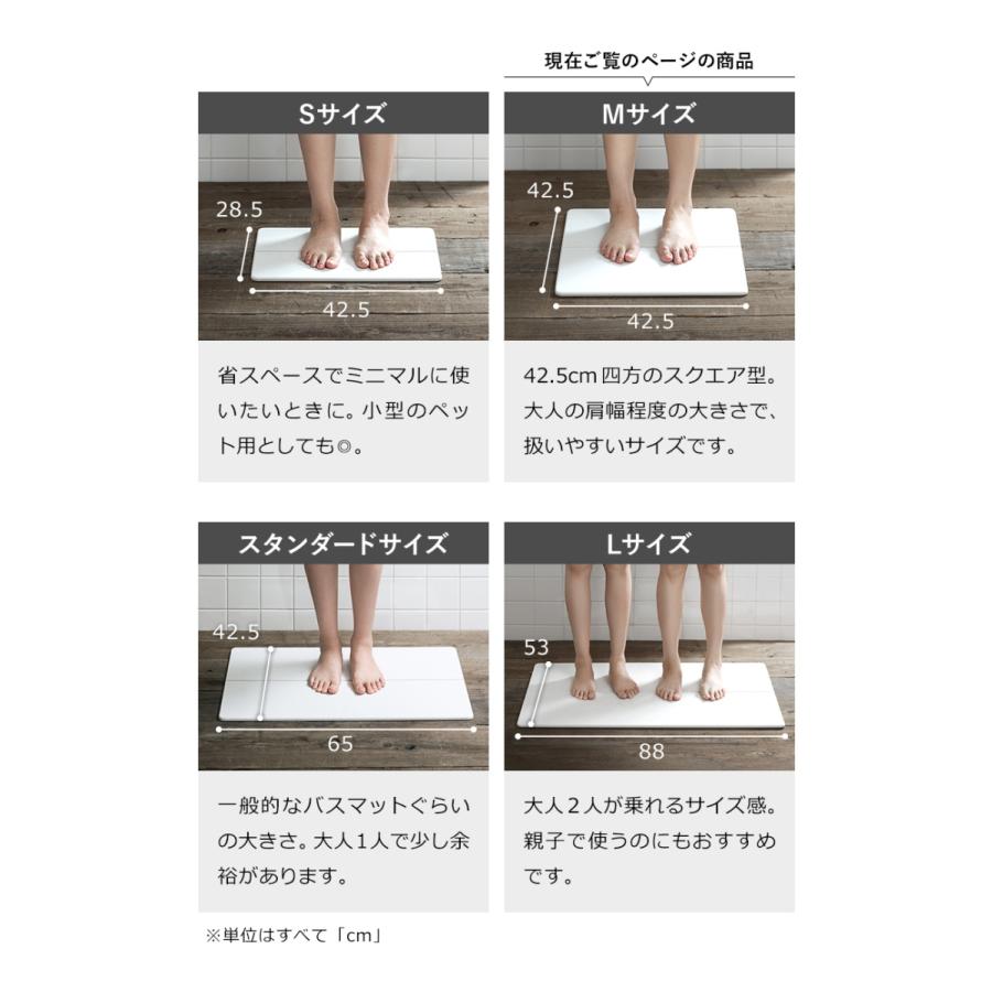 h-concept（アッシュコンセプト） 珪藻土バスマット アスベスト不使用