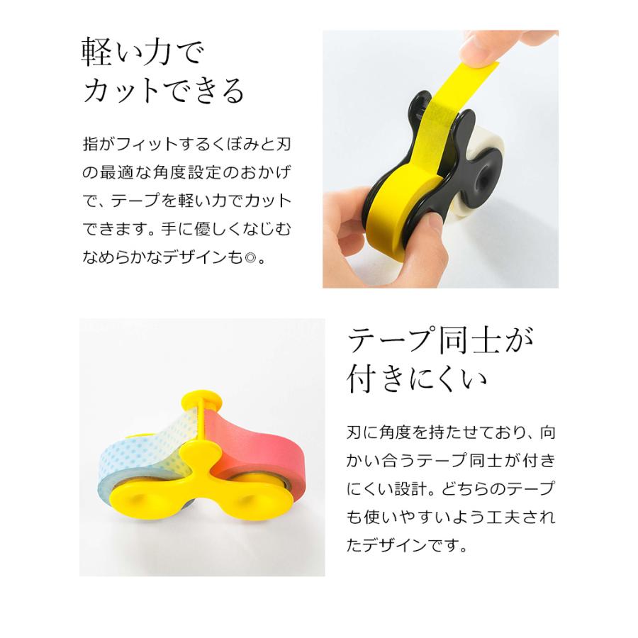 d ［ アッシュコンセプト テープ＋テープ ］テープカッター マステ