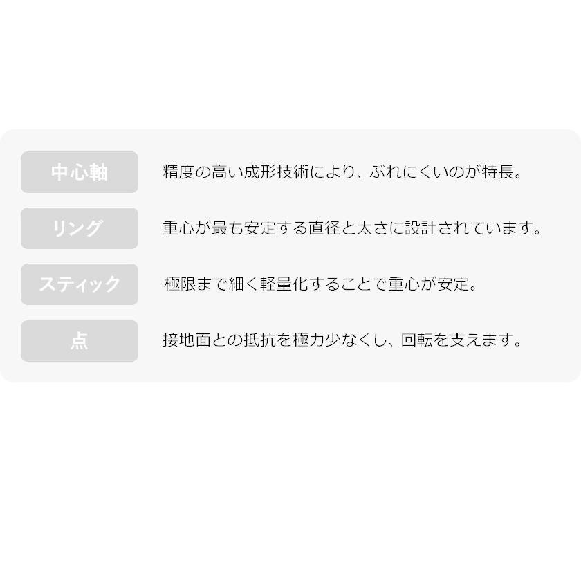 d ［ アッシュコンセプト スピン ］こま コマ おもちゃ 日本製 お子様