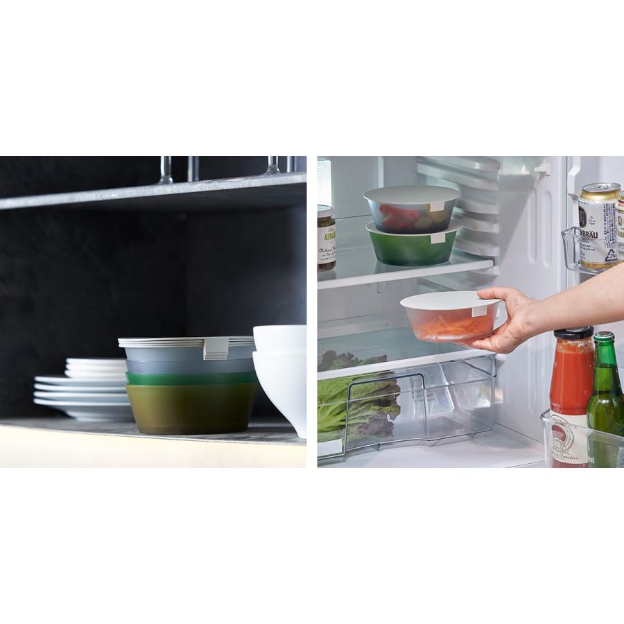 h tag wrap dish ］特典付 保存容器 フタ付き ボウル 食器