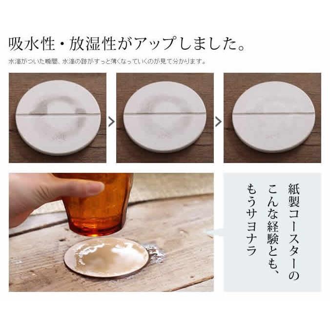 h-concept（アッシュコンセプト） ソイル コースター 珪藻土 日本製