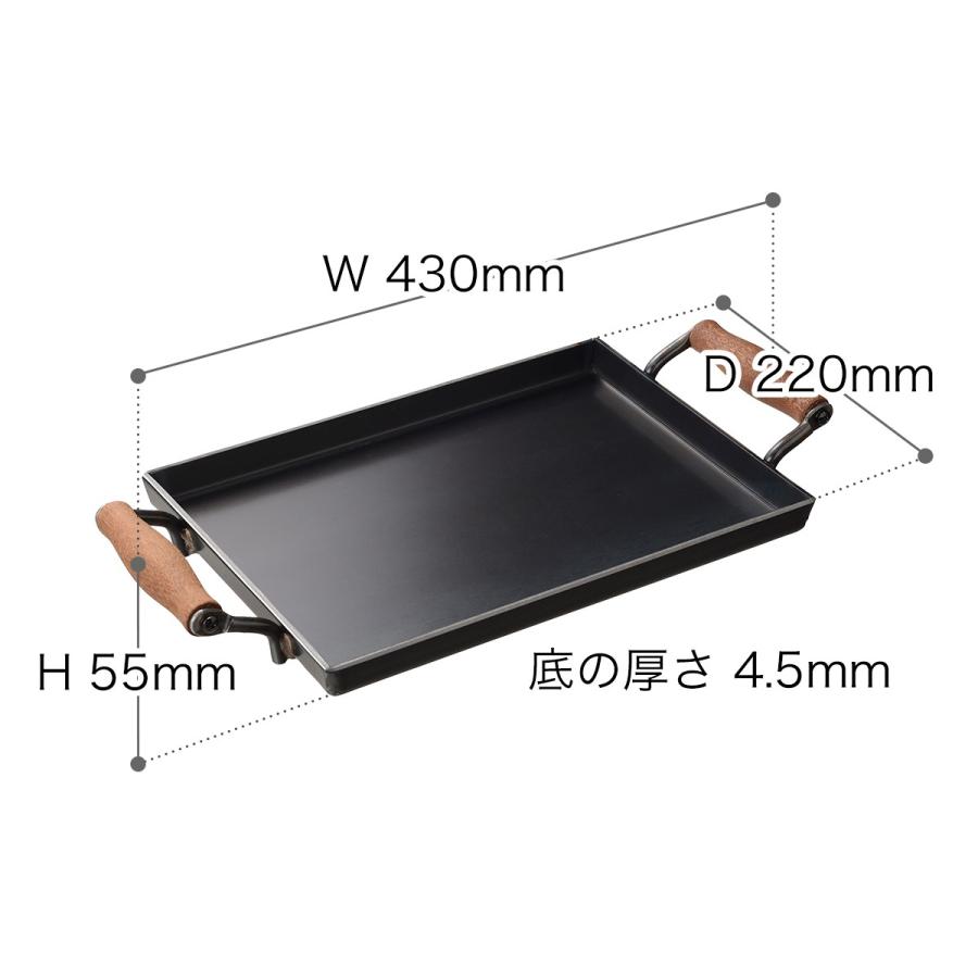 鉄のフライパン 鉄フライパン 日本製 Ih対応 レシピ付き ステーキ皿 フライパン 鉄 肉 オークス 鉄板焼き ガス火対応 Ots8101 大人の鉄板 鉄板大 インテリアショップ Roomy 通販 Paypayモール