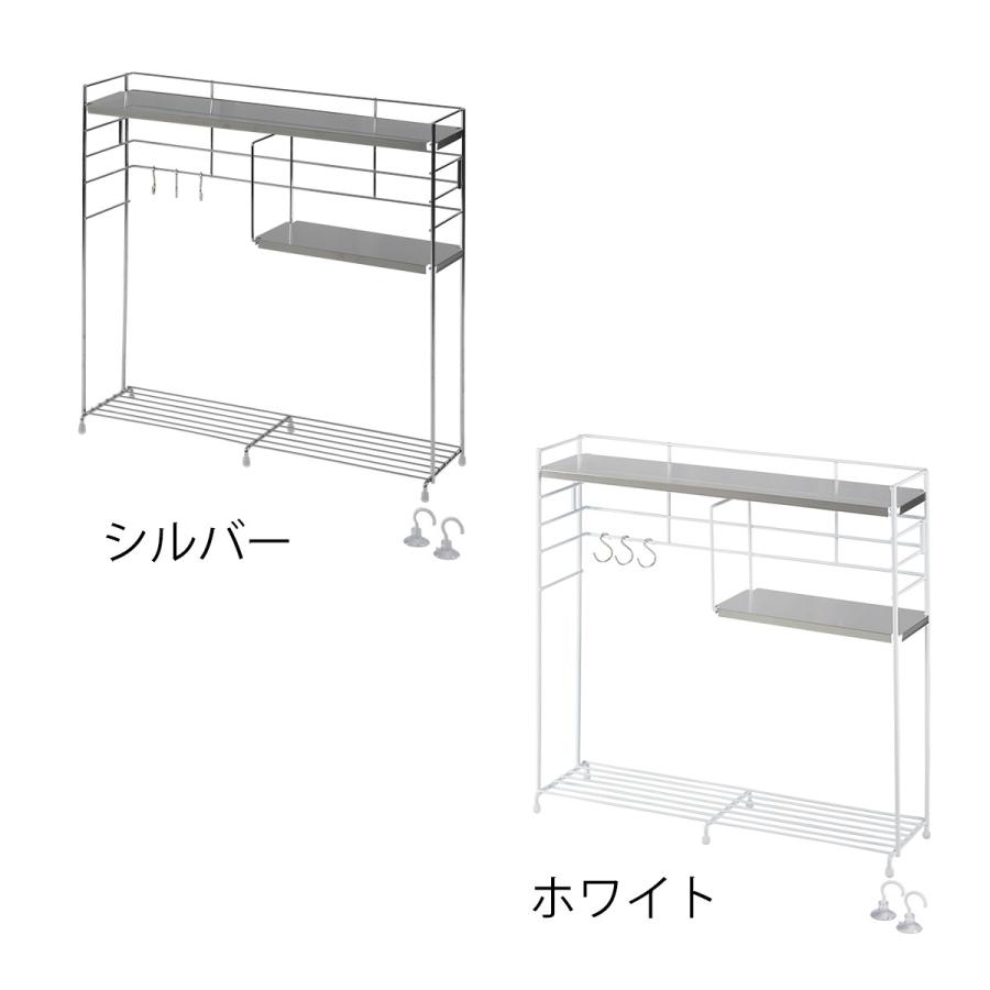 bws SELECTION ステンレス天板キッチンラック ］特典付 ストッカー