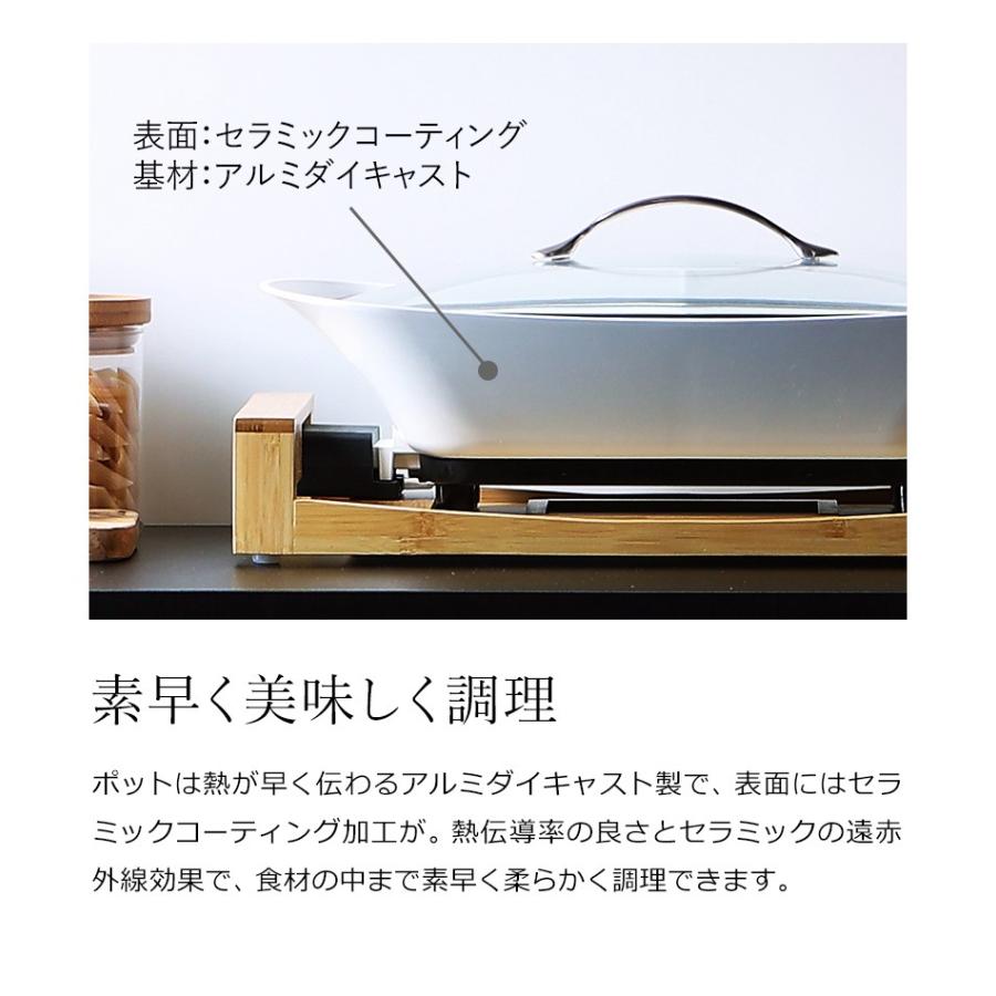 プリンセス（PRINCESS） 電気鍋 鍋 セパレートポット 仕切り鍋 卓上