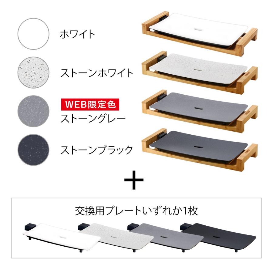 プリンセス 【特典付き】プレート2枚セット ホットプレート