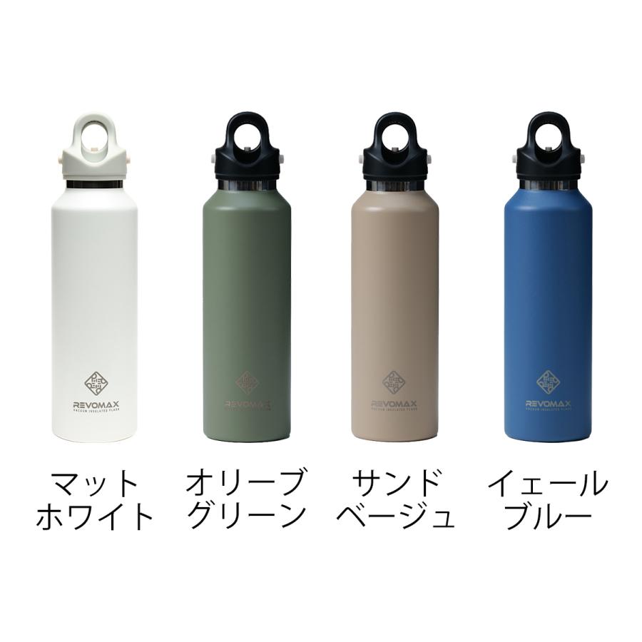 REVOMAX 炭酸 水筒 おしゃれ レボマックス マグボトル 592ml 炭酸水